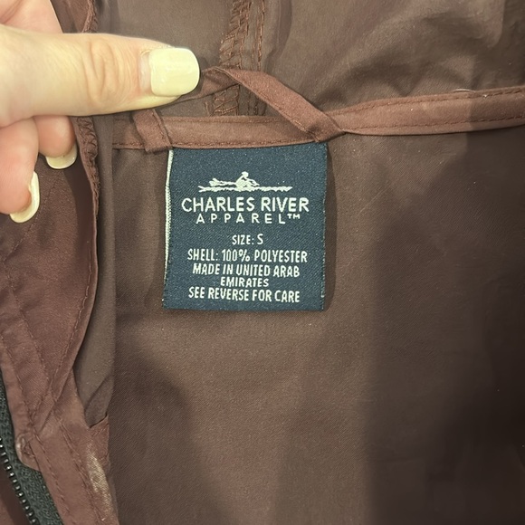 Maroon Gig ‘em rain jacket - Picture 2 of 2